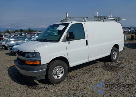 2019 Chevrolet Express 2500 Work Van из США, поврежденный, VIN 1GCWGAFP3K1358948